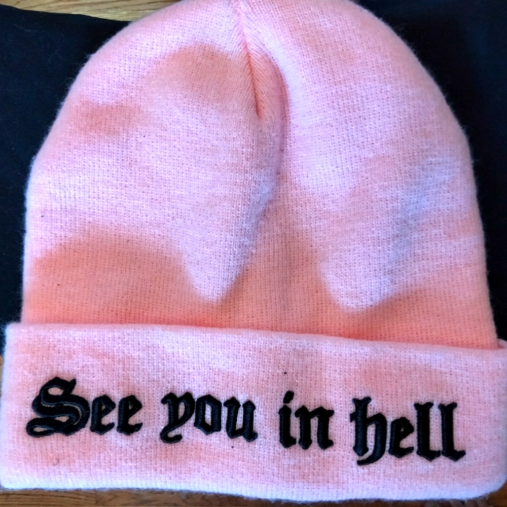 SEE YOU IN HELL Beanie